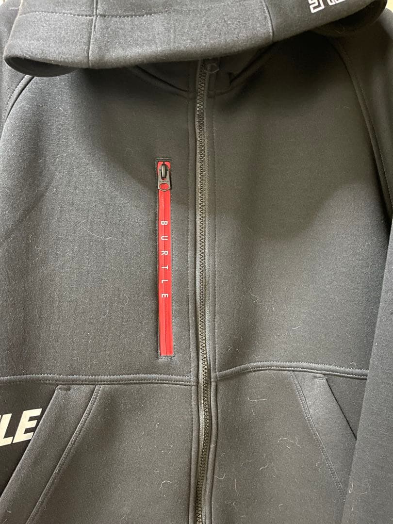 BURTLE エアーテックフーデイ上下セットアップ　ブラック　Lサイズ