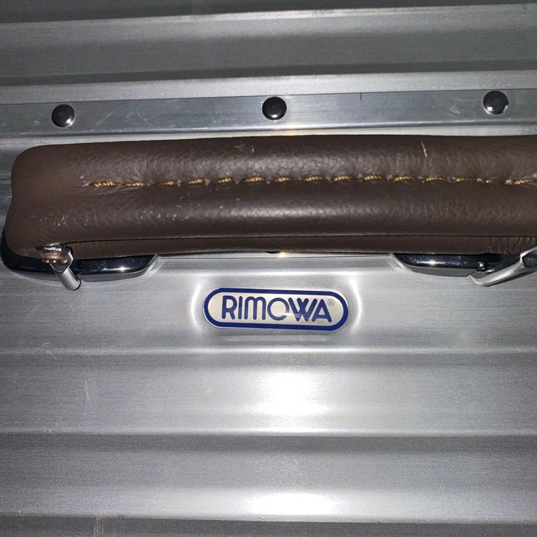 【希少廃盤青ロゴ】RIMOWA クラシックフライト2輪　104L