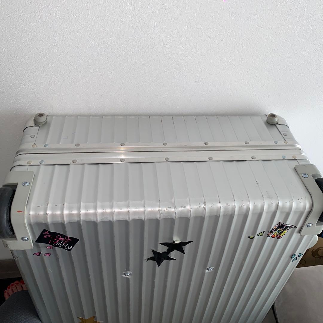 【希少廃盤青ロゴ】RIMOWA クラシックフライト2輪　104L