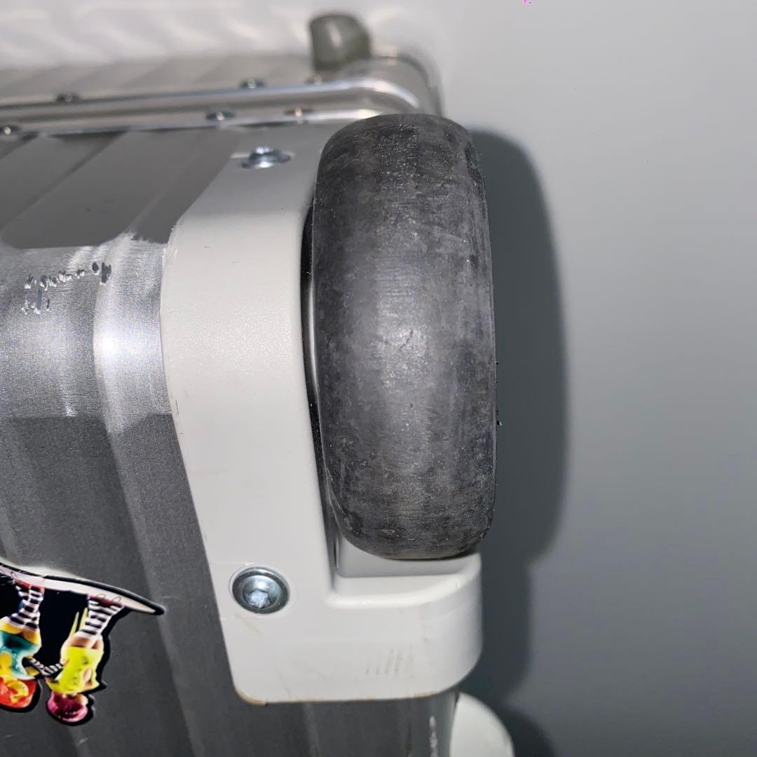 【希少廃盤青ロゴ】RIMOWA クラシックフライト2輪　104L