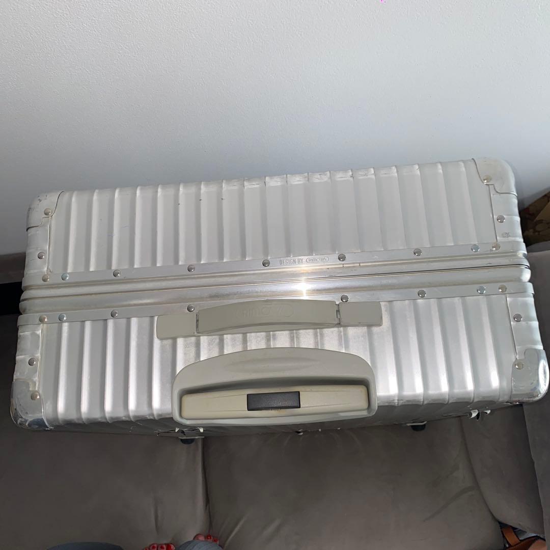 【希少廃盤青ロゴ】RIMOWA クラシックフライト2輪　104L