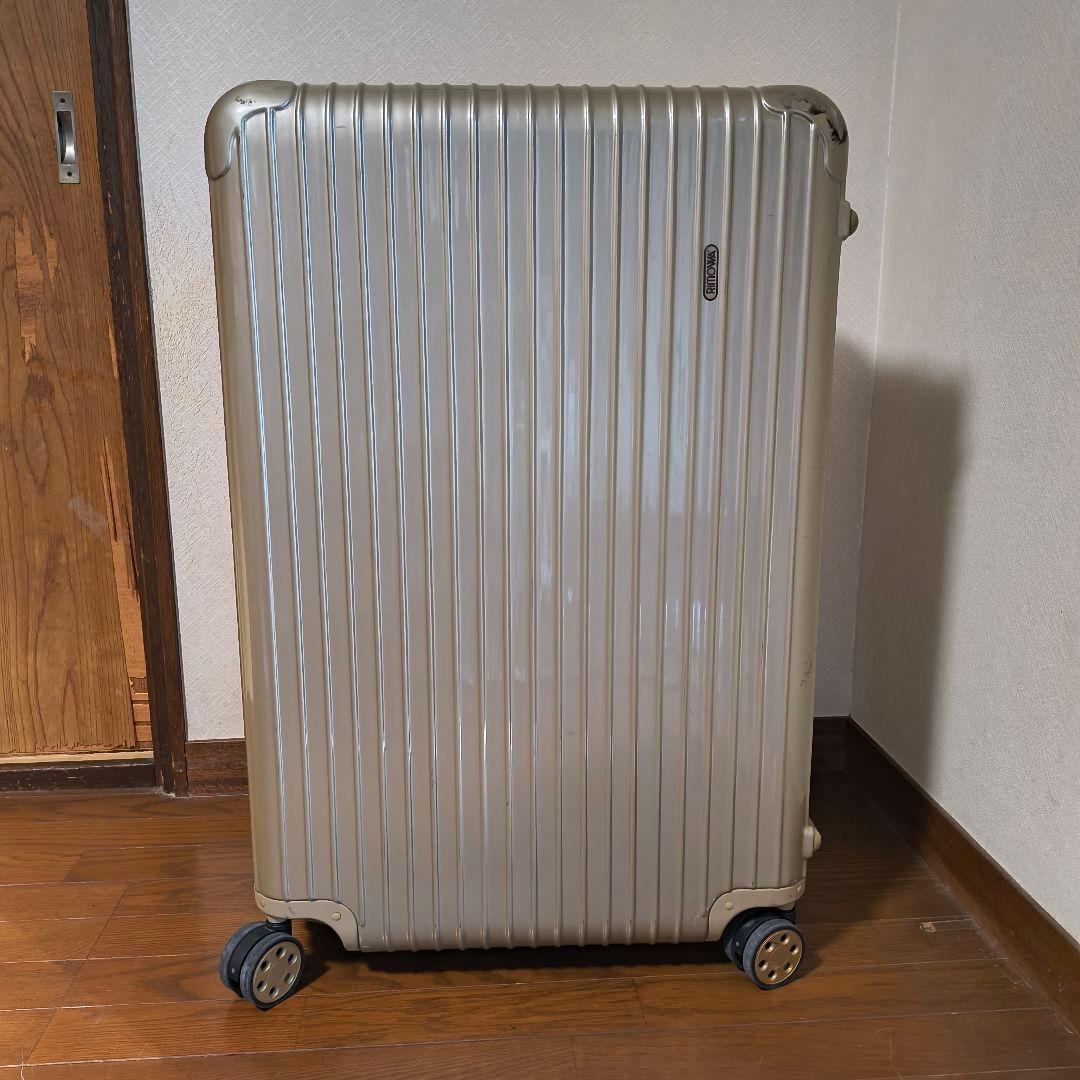 RIMOWA サルサデラックス 4輪 104L スーツケース シャンパンゴールド