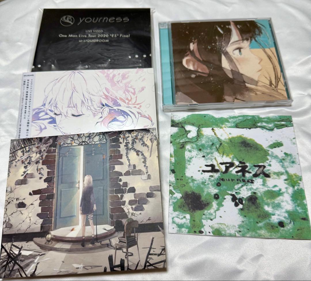 【レア/5点セット販売】ユアネス 廃盤CD含むCD4点、DVD1点セット