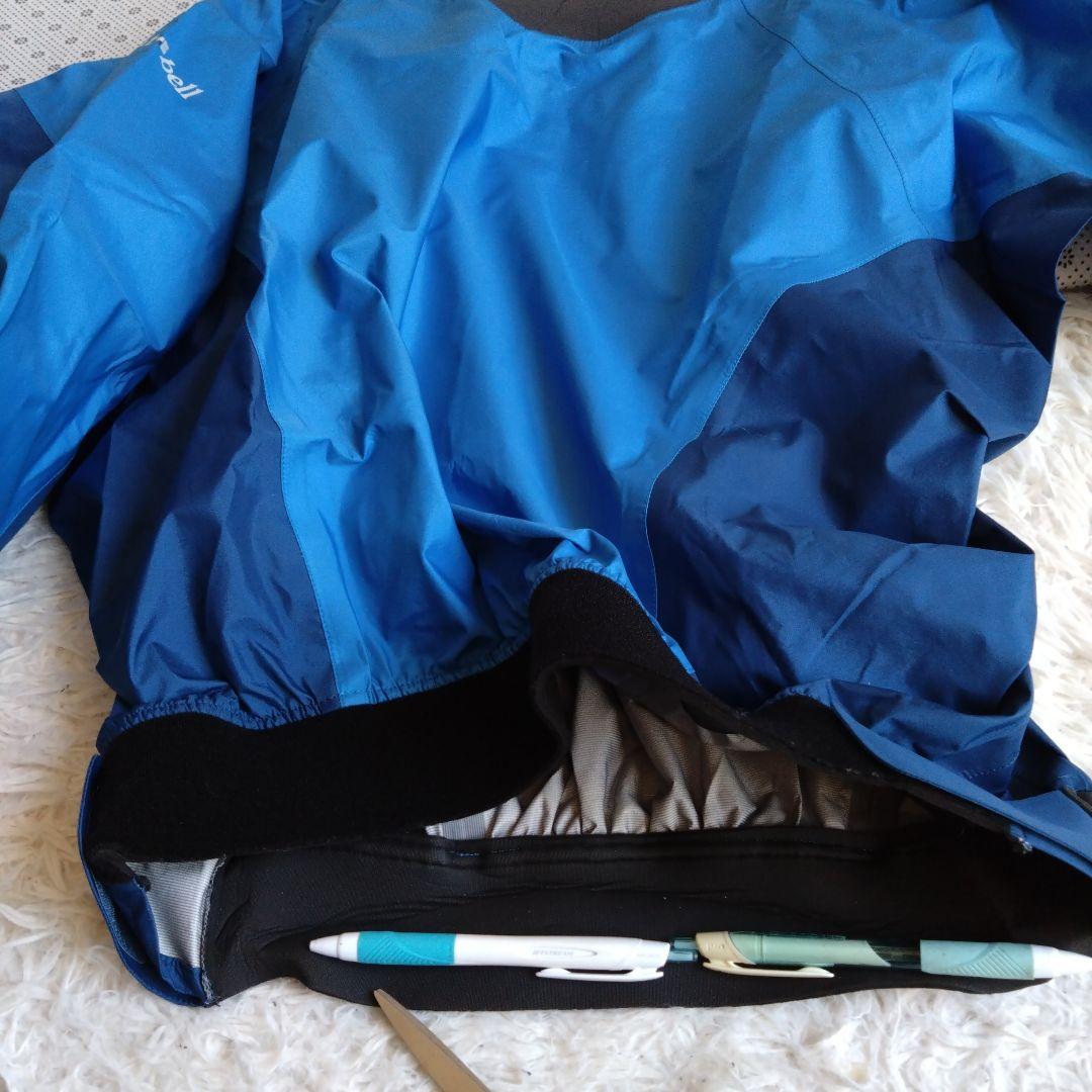 美品 mont-bell ハイドロブリーズ ライトパドリングジャケット L