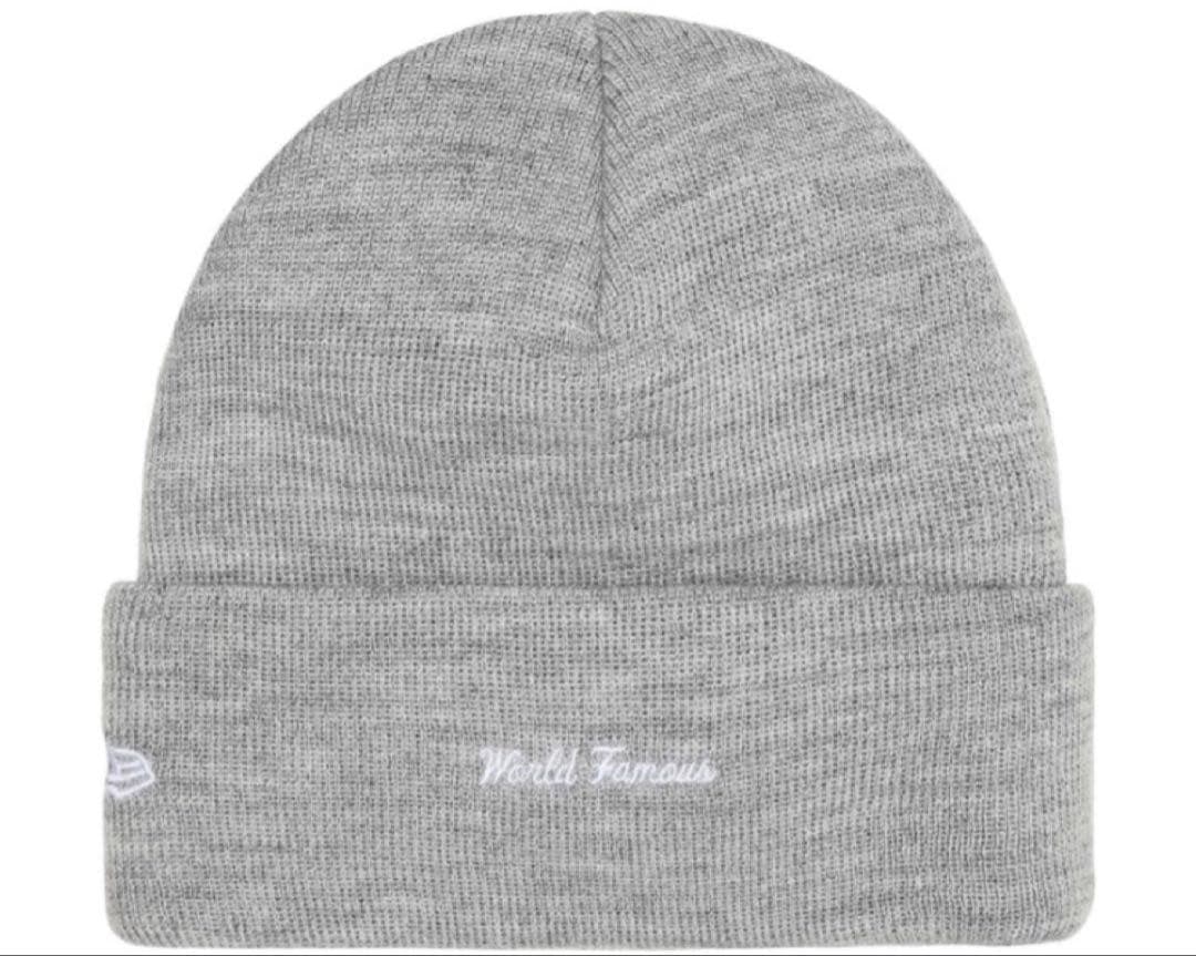 25FW Box Logo Beanie Heather Grey 新品