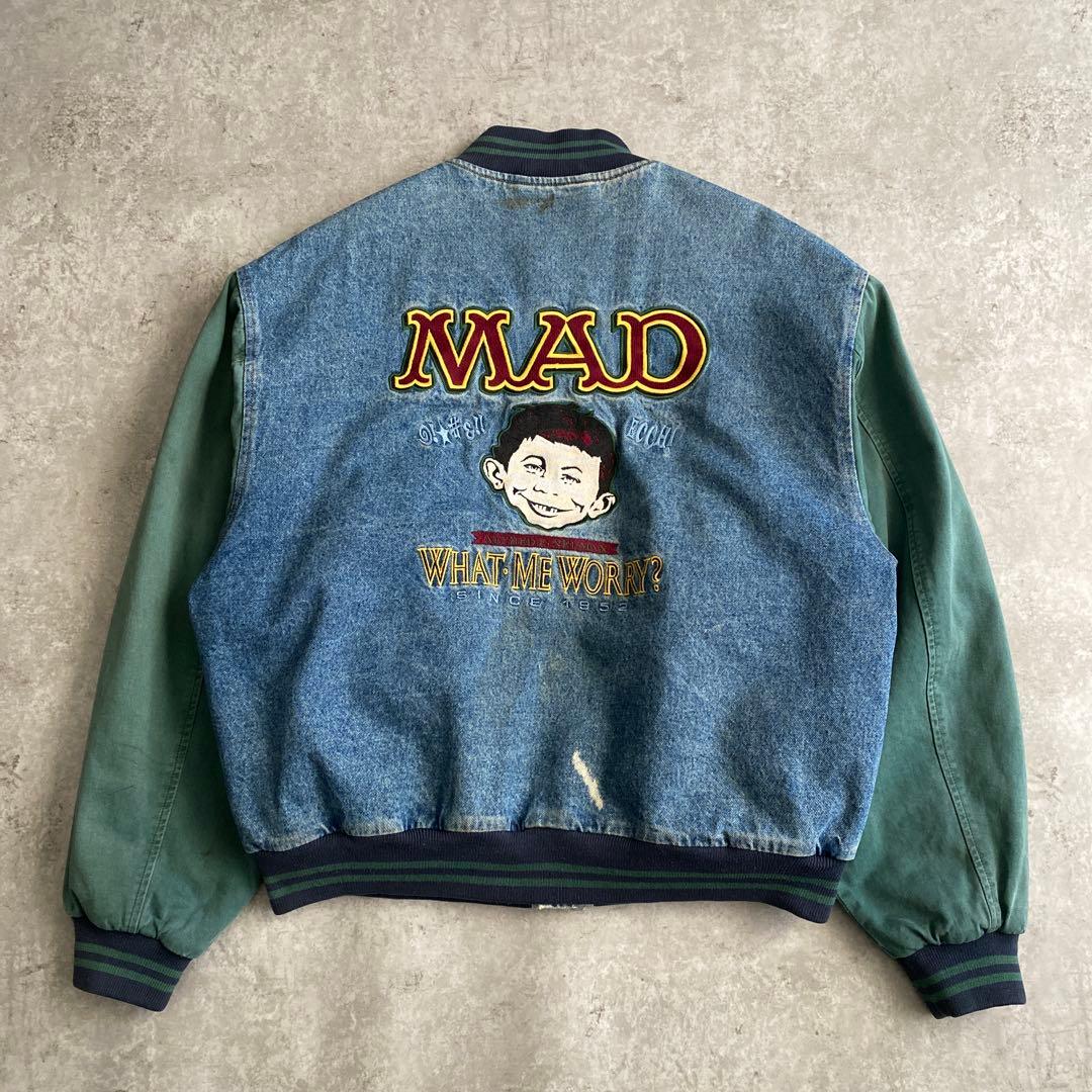 スペシャル 90s MAD MAGAZINE デニム スタジャン L