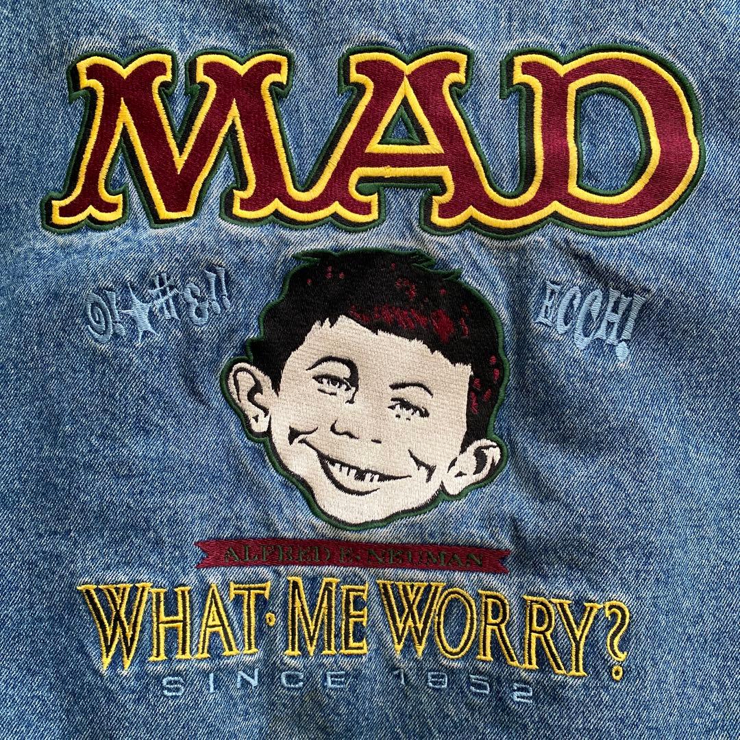 スペシャル 90s MAD MAGAZINE デニム スタジャン L