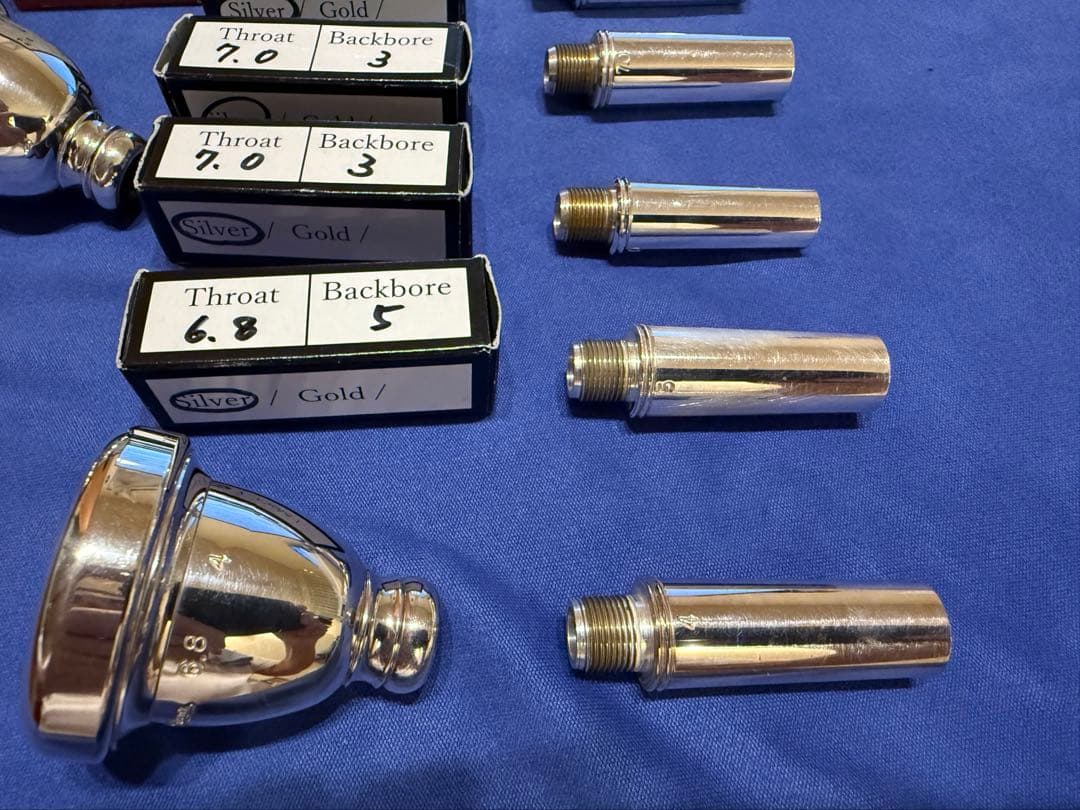 Glanz グランツトロンボーンツーピースマウスピース太管セット