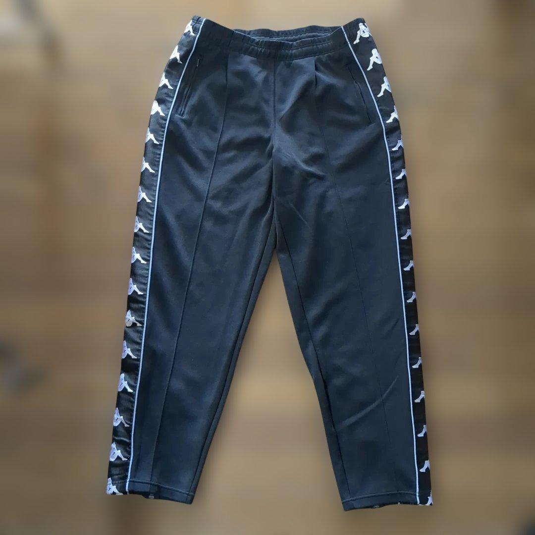 ☆希少☆Kappa ブラック ジャージ ジャケット＆パンツ 上下セット