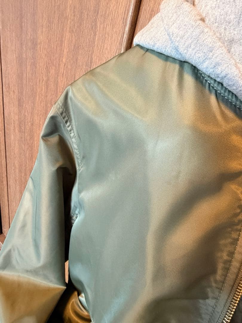 COACH コーチ　ma-1 フライトジャケット　カーキ／オリーブ週末限定値下げ