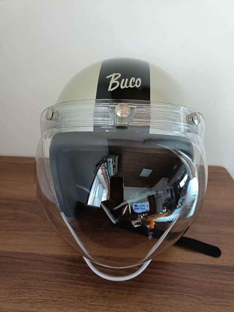 Buco ジェットヘルメット ストライプデザイン