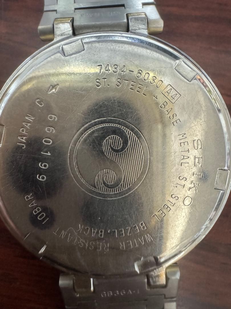 SEIKO PRE-SAGE ムーンフェイズ 時計 稼動品　新品電池✨