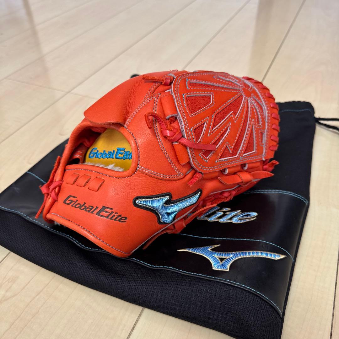 ミズノ　少年軟式　ピッチャー用　グローブ