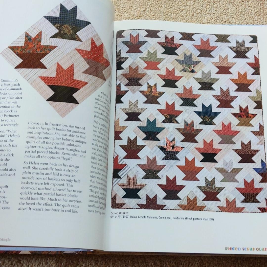 パッチワーク　キルト　スクラップ　アフリカ布地　洋書