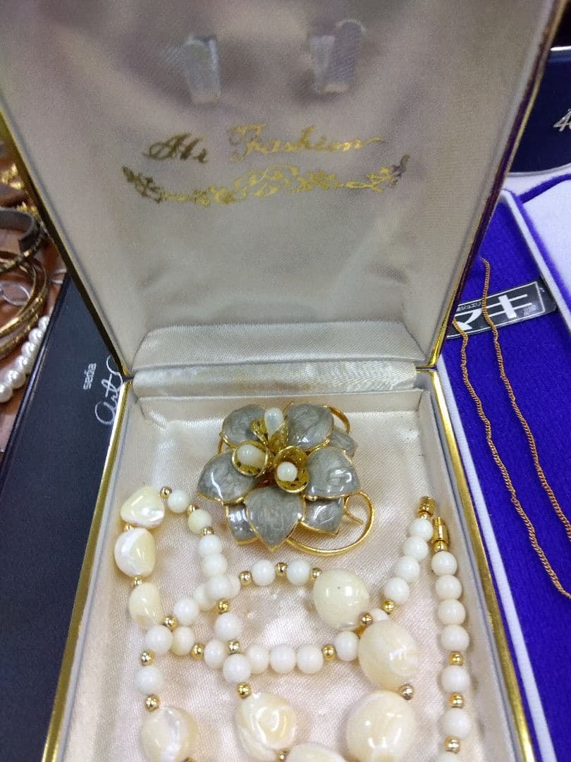 う*)様 アクセサリー　イミテーション　まとめ売り　メッキ　シルバー