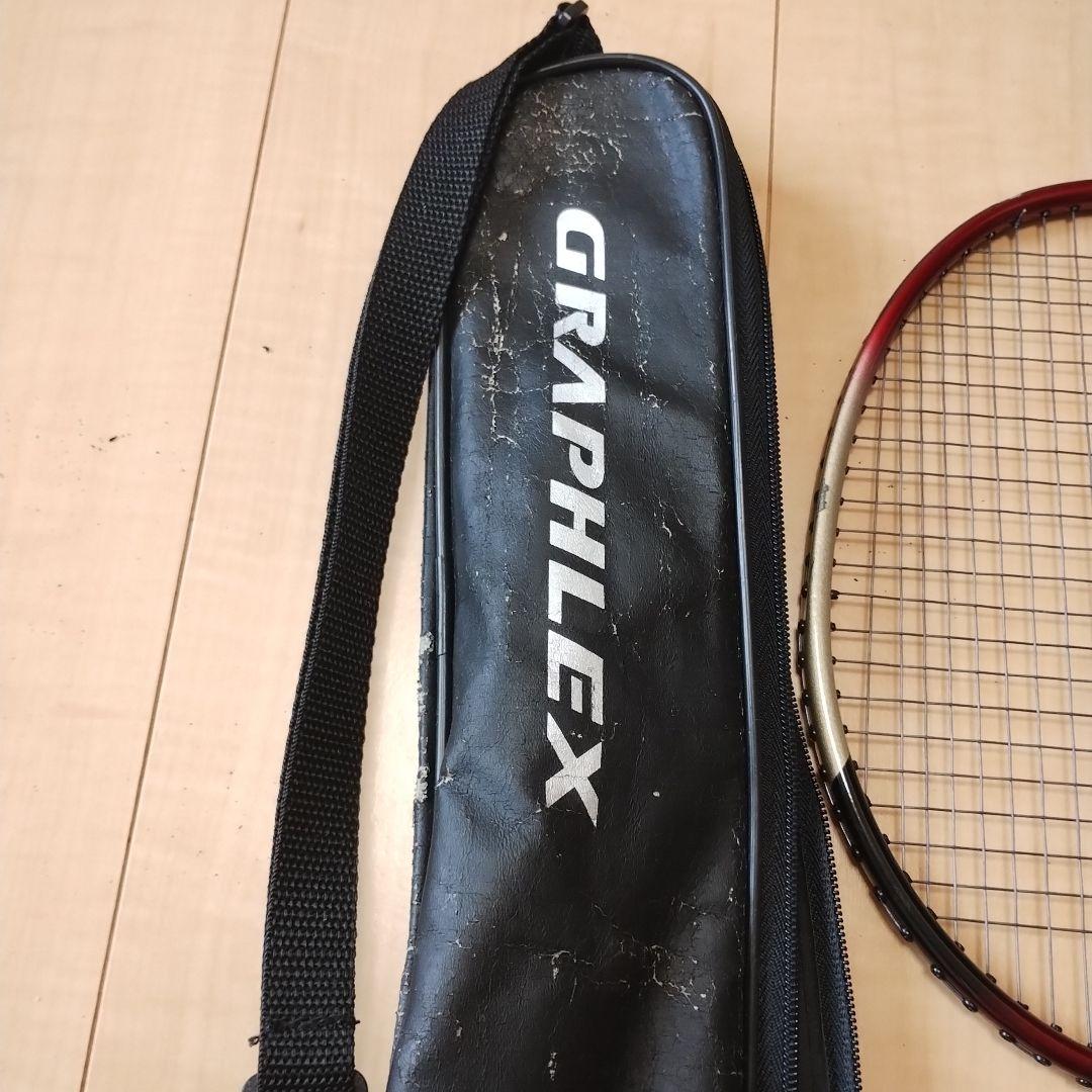 YONEX NANORAY900 GRAPHLEX613 ラケット2本 グリップ
