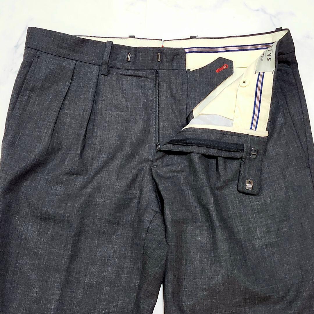 ベルナールザンス　スラックス　トロピカルウール　2プリーツ　ビームスF別注