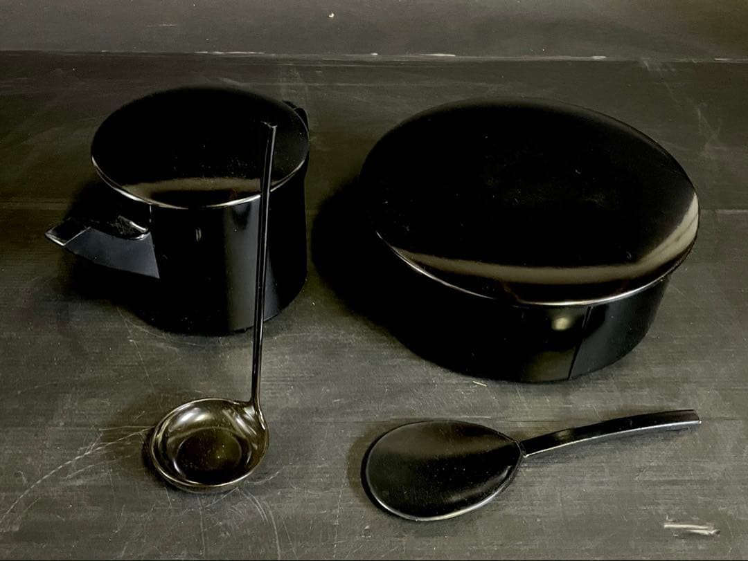 割引❣️【美品】「母」 懐石家具 懐石道具 五客揃い 茶道具 共箱 (24あ)