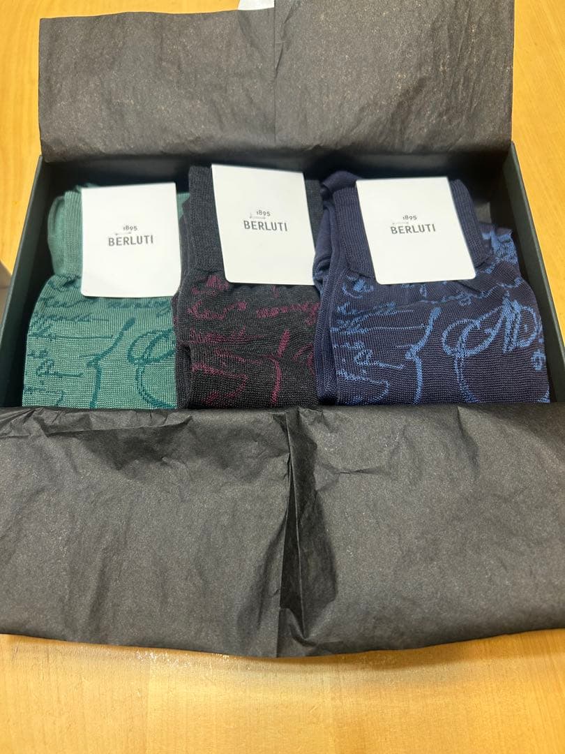 BERLUTI ベルルッティ 靴下3点セット