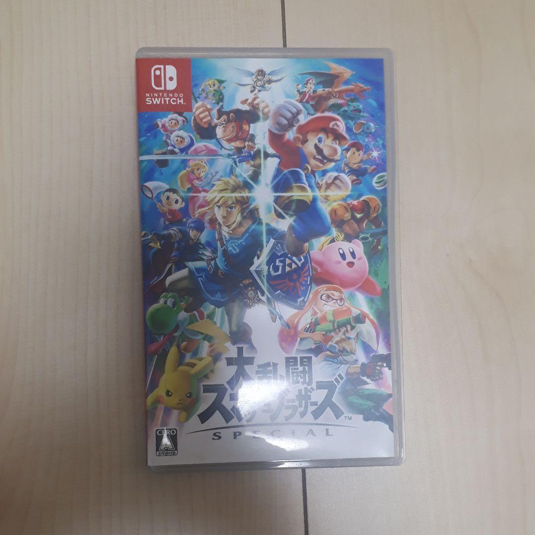 Nintendo Switch　中古　本体　大乱闘セット　ケース付き