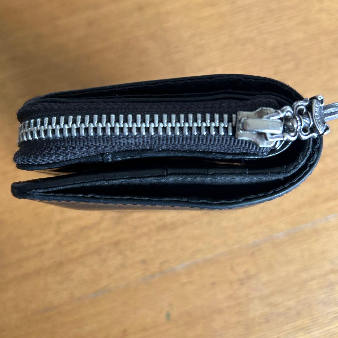 クロムハーツ　スクエアジップウォレット