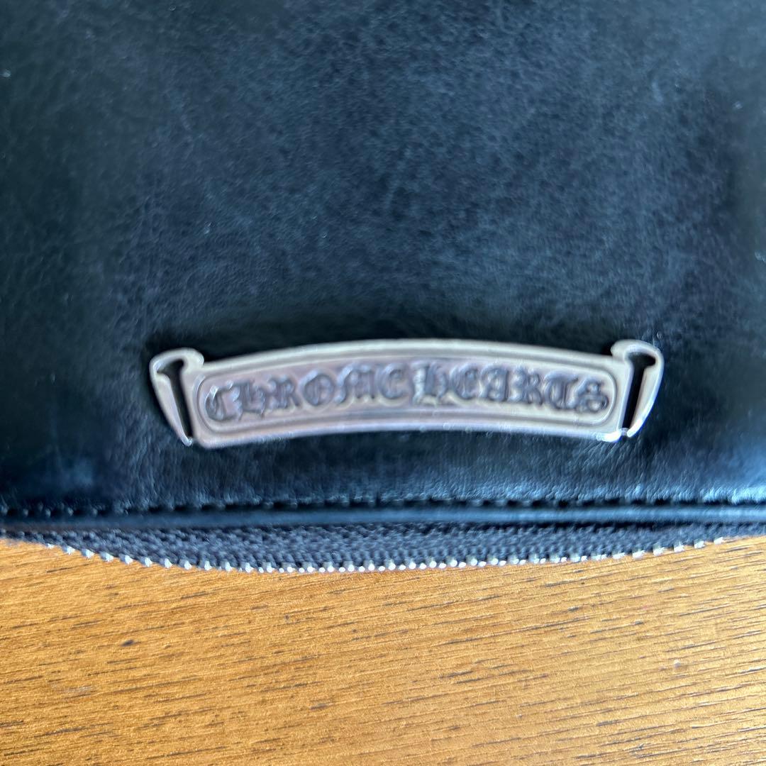 クロムハーツ　スクエアジップウォレット