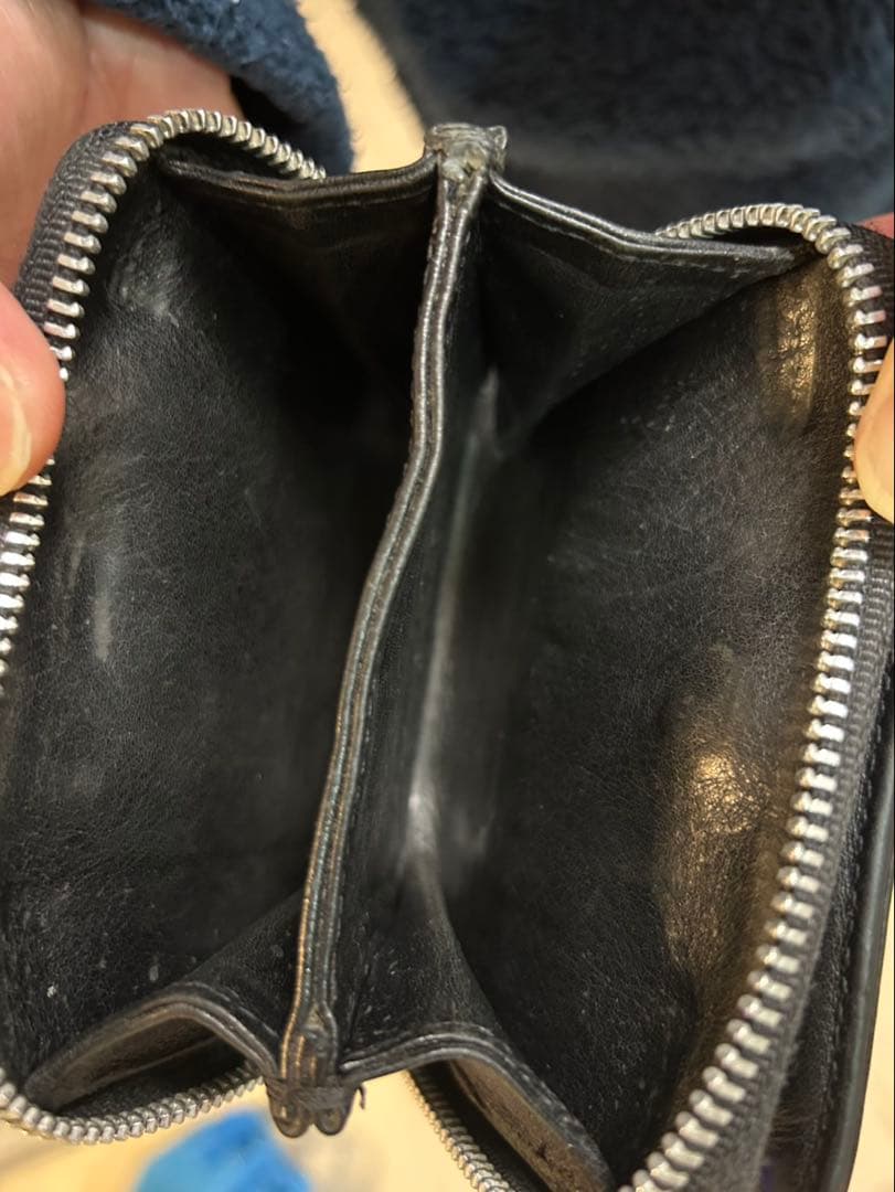 クロムハーツ　スクエアジップウォレット