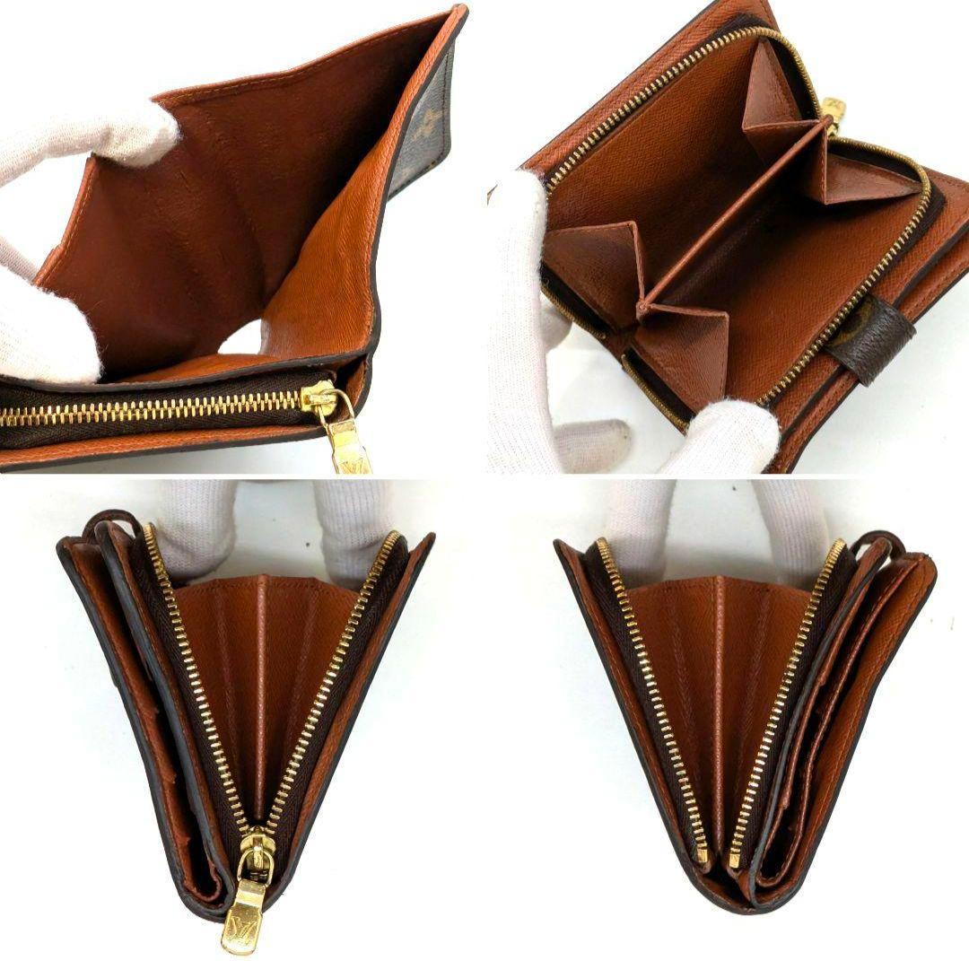 ルイヴィトン モノグラム コンパクトジップ 折り財布 B2