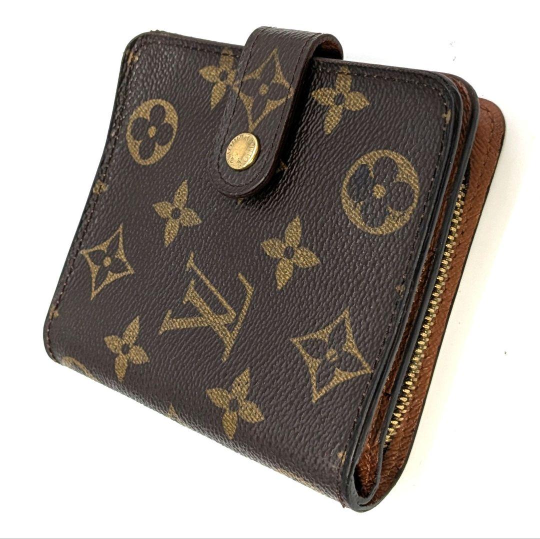 ルイヴィトン モノグラム コンパクトジップ 折り財布 B2