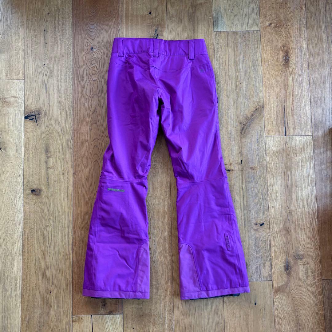 【Patagonia】Wns XS スノーボードパンツ パープル