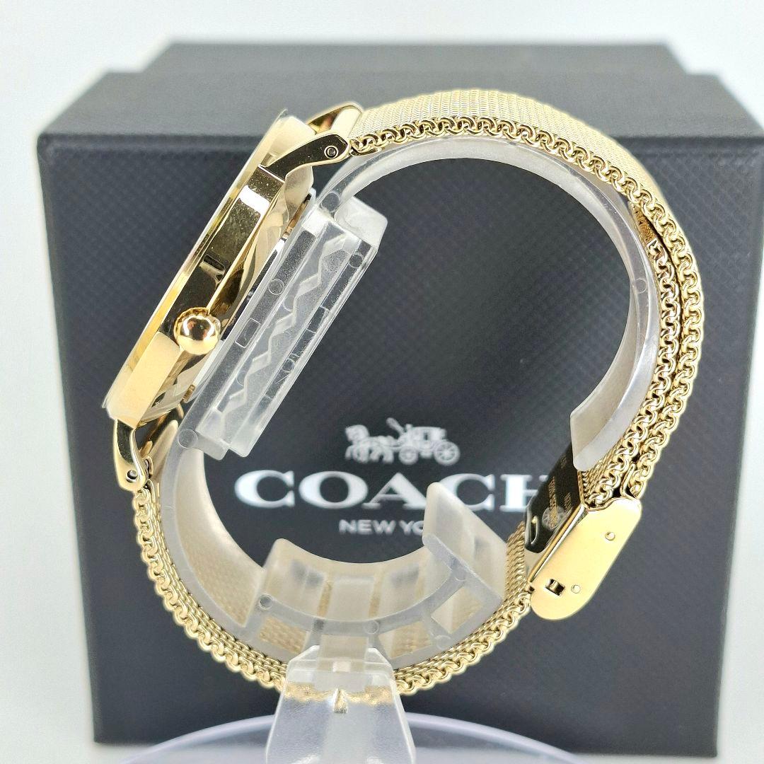 ✨美品未使用級 コーチ COACH 時計 ペリー ゴールド メッシュバンド