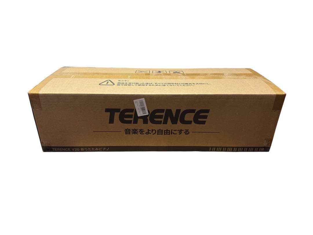 電子ピアノ 88鍵盤 折り畳み式 キーボード タッチレスポンス鍵盤 ホワイト 鞄