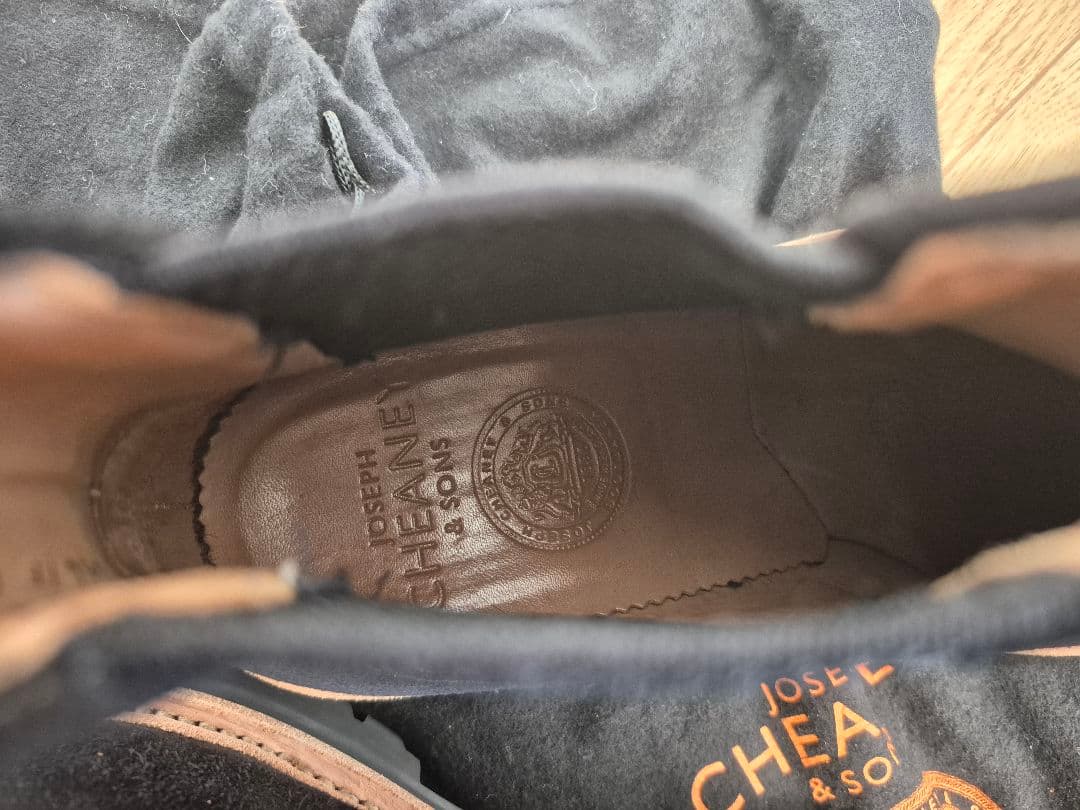 レア!COMOLI JOSEPH CEANEYスウェードサイドゴアブーツ美品