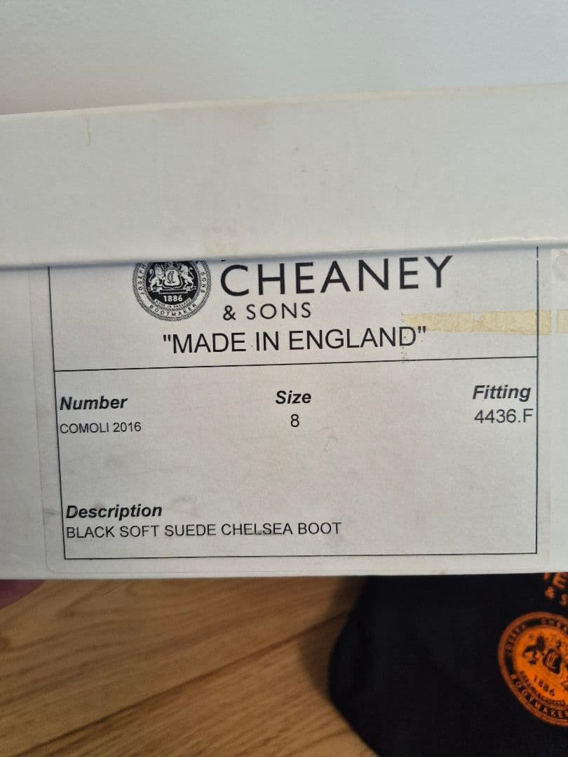 レア!COMOLI JOSEPH CEANEYスウェードサイドゴアブーツ美品
