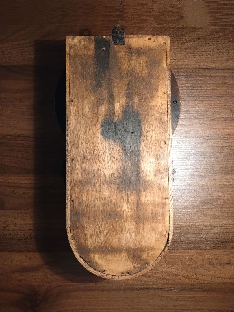 柱時計　ジャンク　姫だるま (リプロ)　アンティーク　ゼンマイ　昭和レトロ