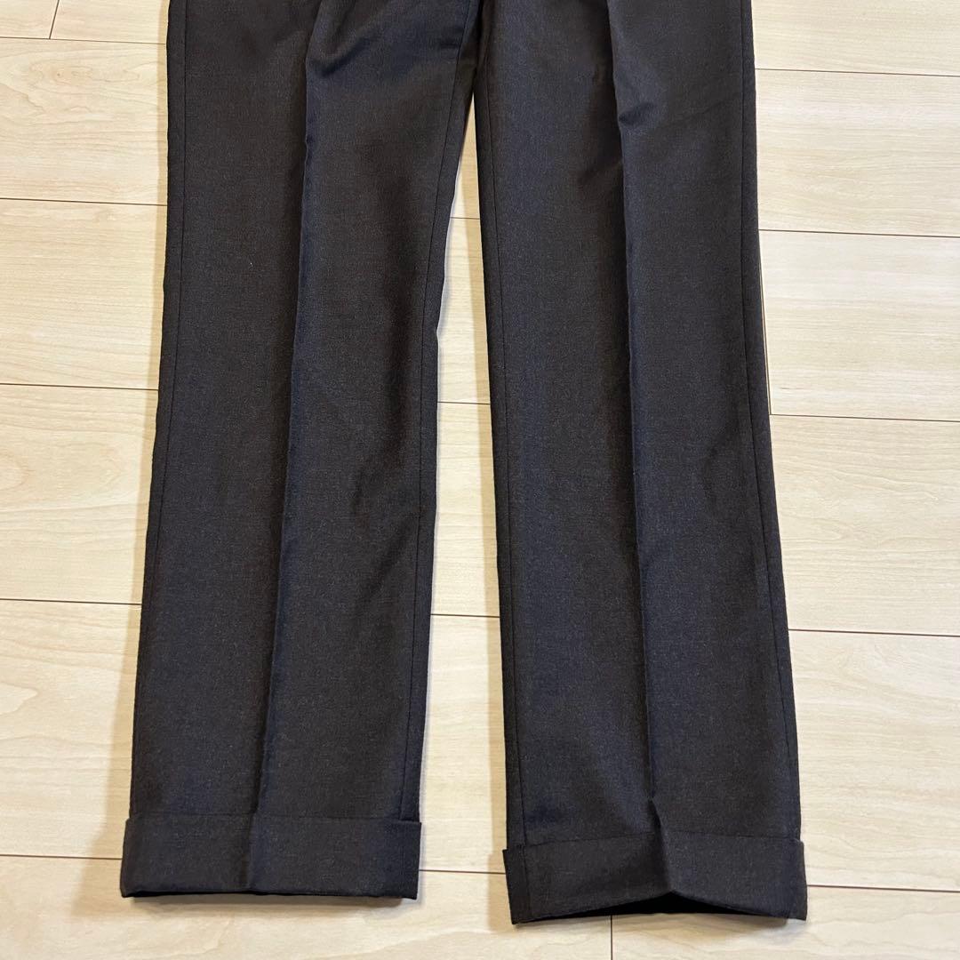 INCOTEX スラックス SUPER100’s 46 ダークグレー