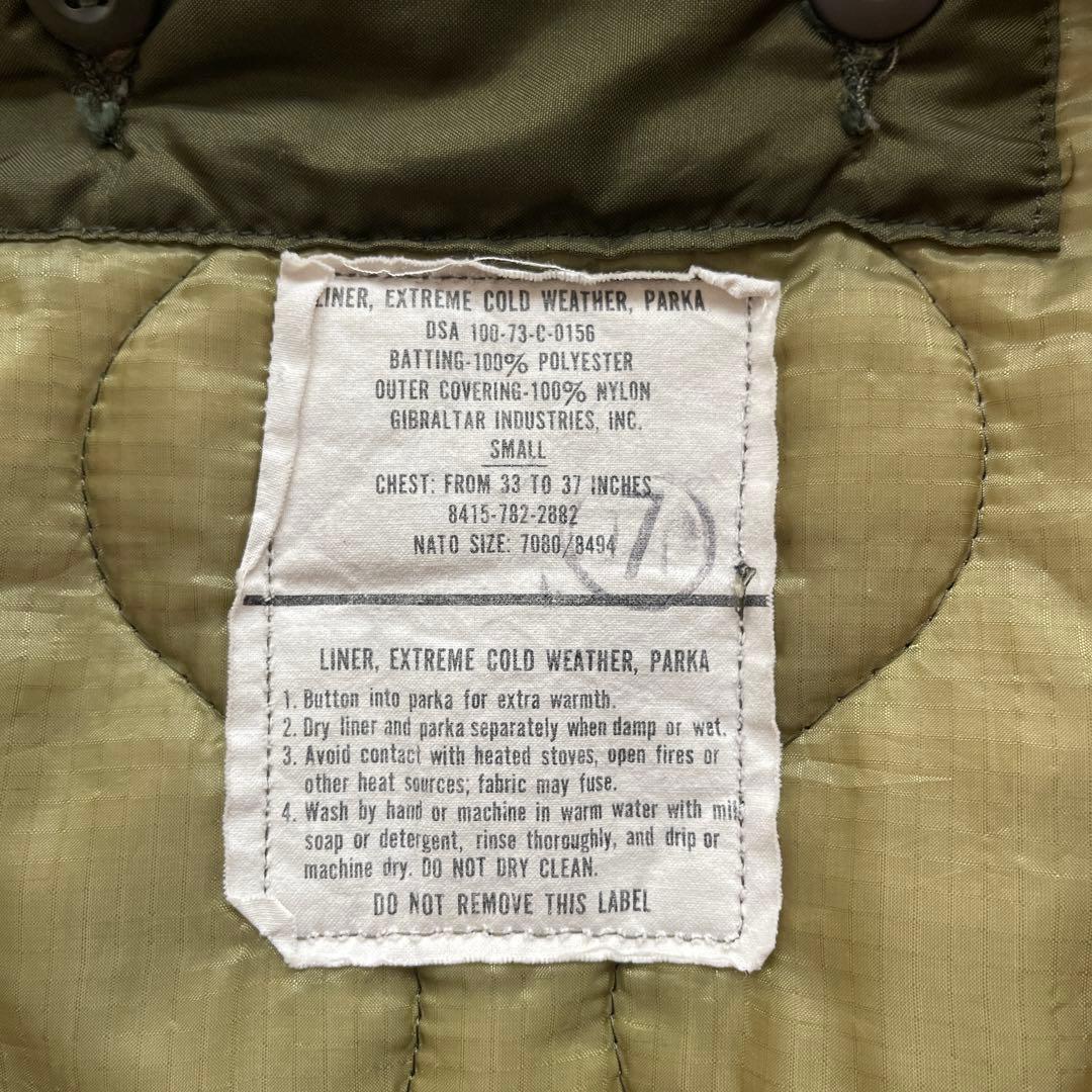 70's M-65 フィッシュテールパーカー　モッズコート　フルセット　S