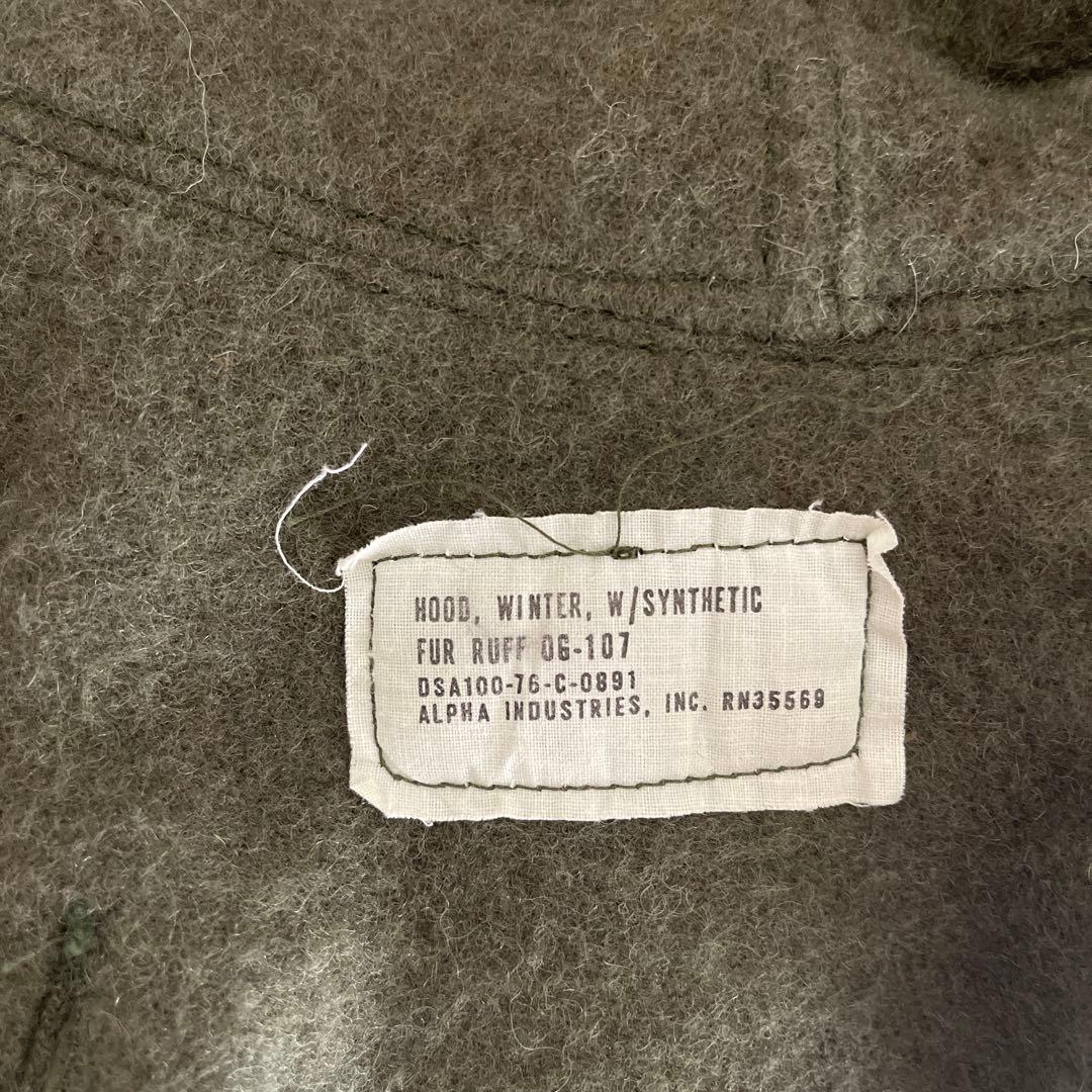 70's M-65 フィッシュテールパーカー　モッズコート　フルセット　S