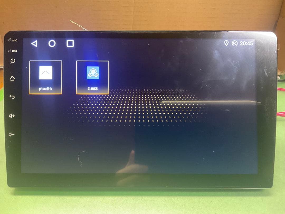 Android ナビ　CarPlay android auto アンプ付き