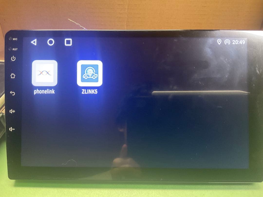 Android ナビ　CarPlay android auto アンプ付き