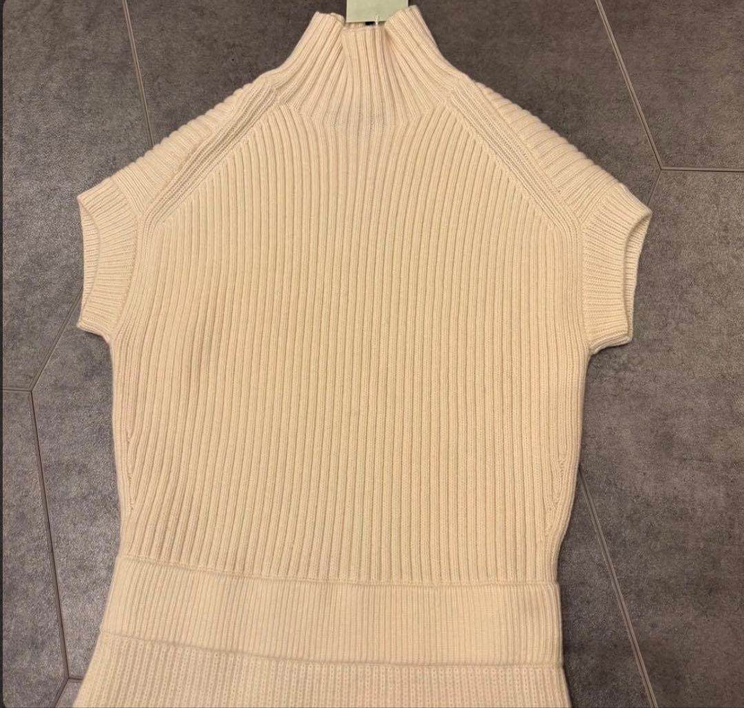 drawer ドゥロワー　ニットワンピース　カシミア混