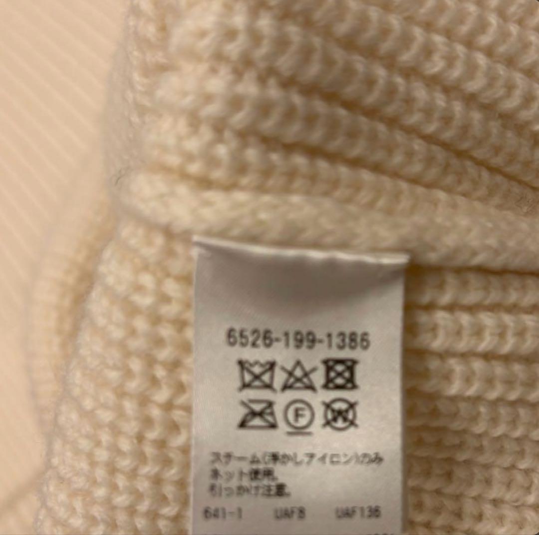 drawer ドゥロワー　ニットワンピース　カシミア混