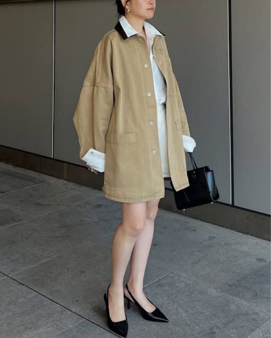 ETRE TOKYO コンビネックワークディティールジャケット M アウター