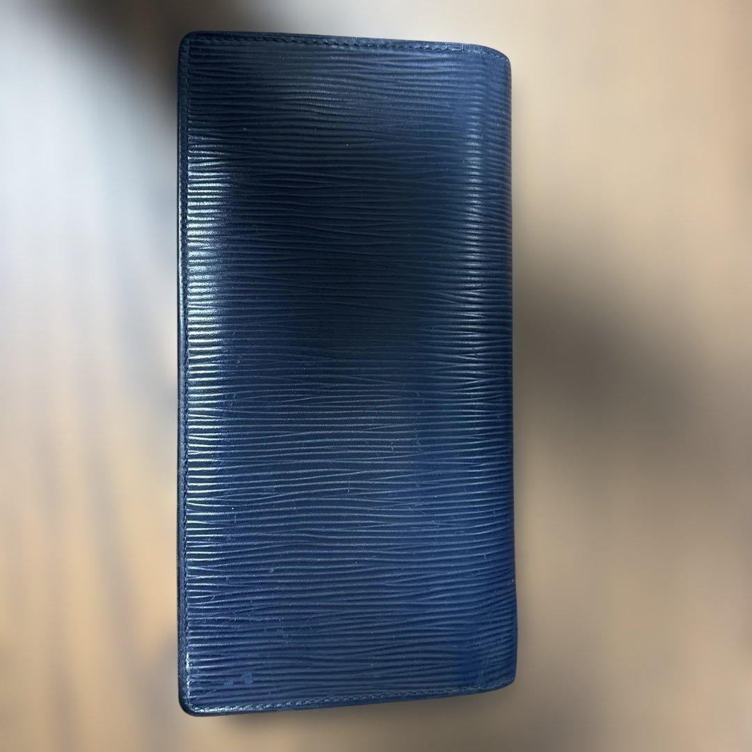 LOUIS VUITTON ネイビー 二つ折り財布