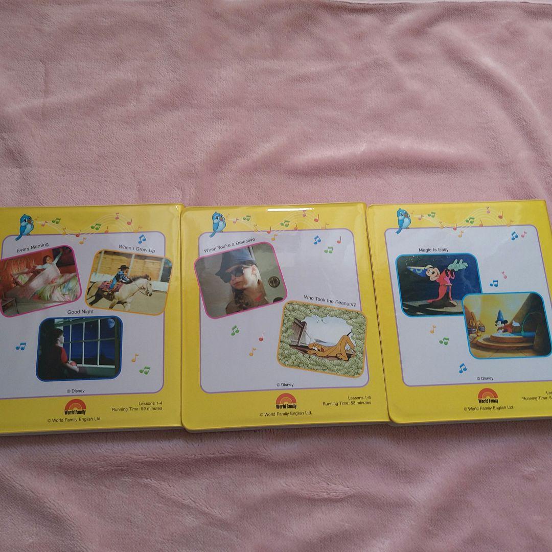 DWE ディズニー英語システム　ストレートプレイDVD 全12巻セット