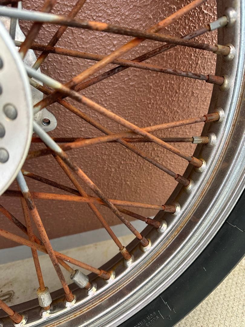 スティード400 19インチホイール