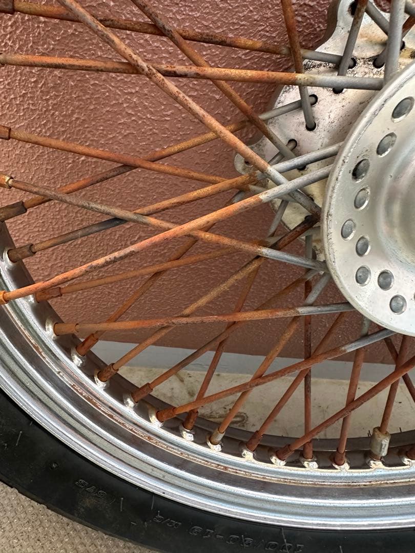 スティード400 19インチホイール