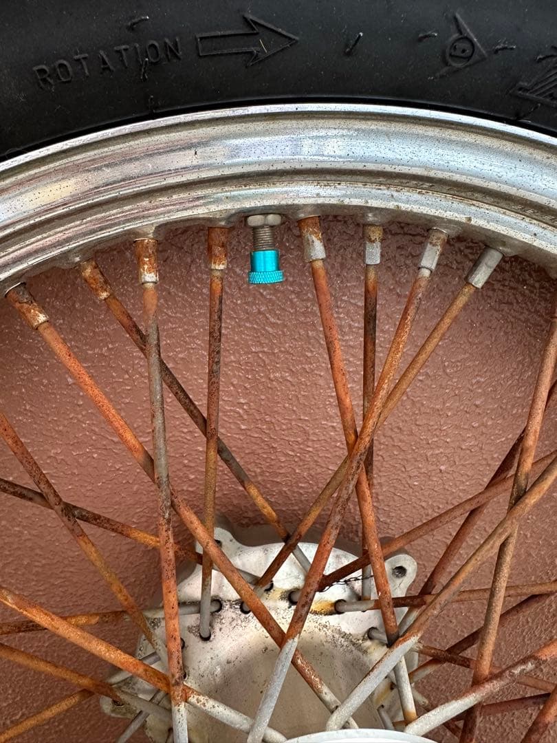 スティード400 19インチホイール