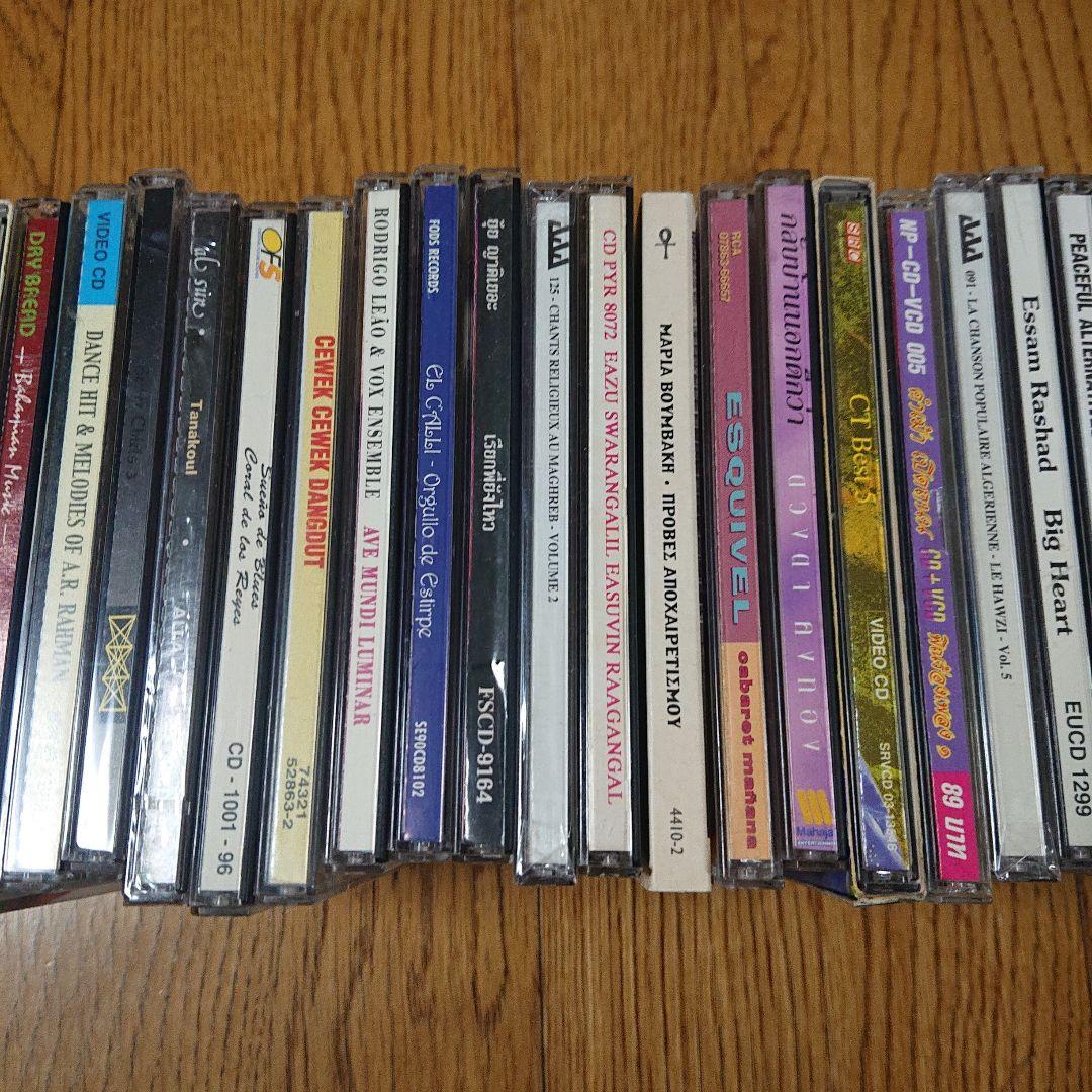 ワールド・ミュージック　CD41枚セット　中東　アジア　ヨーロッパ　ラテン　南米