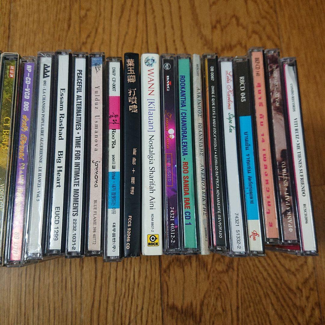 ワールド・ミュージック　CD41枚セット　中東　アジア　ヨーロッパ　ラテン　南米